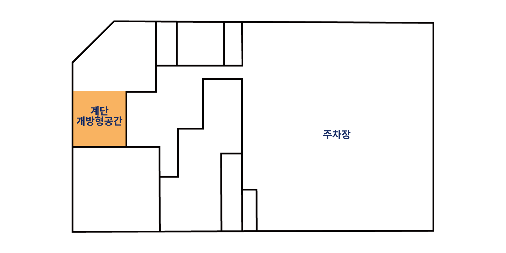 지하 1층 배치도